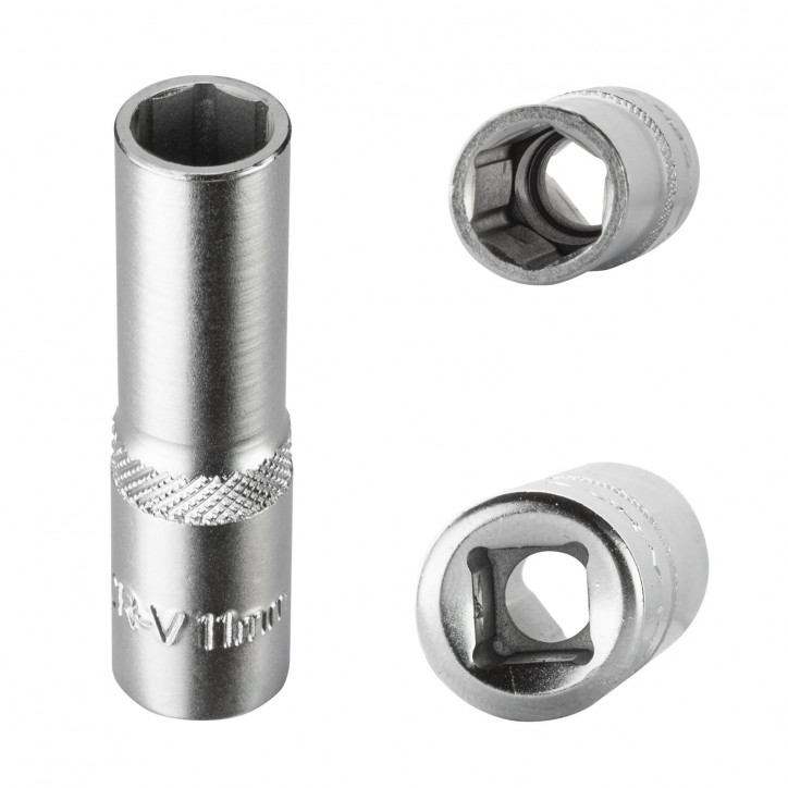 Nástrčkový kľúč / orech dlhý 11 mm 3/8" Nástrčkový kľúč / orech dlhý 11 mm 3/8"