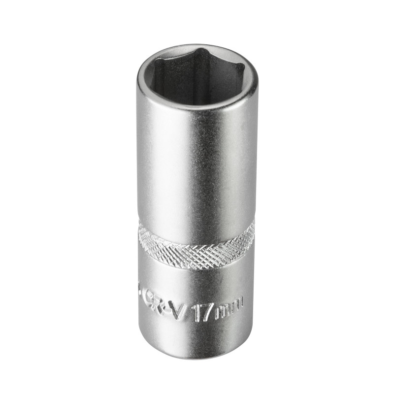 Nástrčkový kľúč / orech dlhý 17 mm 3/8"