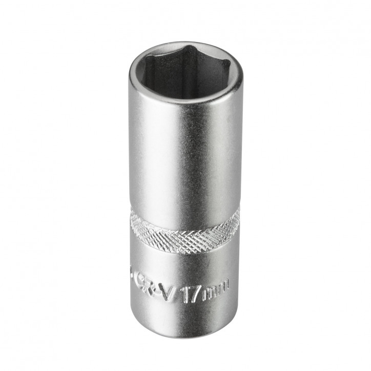 Nástrčkový kľúč / orech dlhý 17 mm 3/8" Nástrčkový kľúč / orech dlhý 17 mm 3/8"