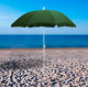 DEMA Plážový slnečník 180 cm UV30 Beach, zelený