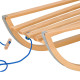 SPRINGOS Drevené sane 90 cm