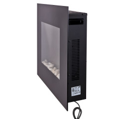 DEMA Elektrický krb nástenný 1800 W Camden