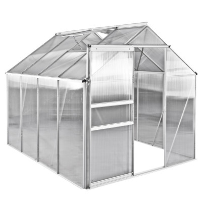 Záhradný skleník so základňou Basic 6