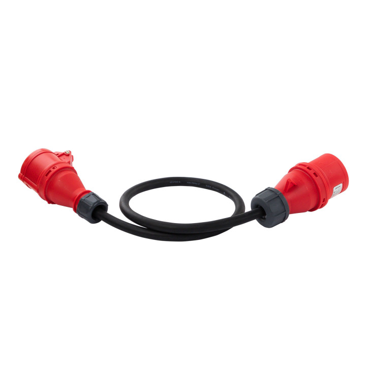CEE adaptér silnoprúdový, 5 pólov z 32 na 16 A IP44 CEE adaptér silnoprúdový, 5 pólov z 32 na 16 A IP44