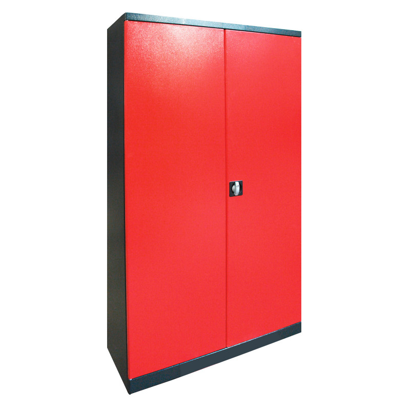 Kovová skriňa XL-B 110x38x192 cm, antracit / červená Kovová skriňa XL-B 110x38x192 cm, antracit / červená