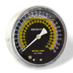 Manometer pre dielenský lis pneumatický 75T WP75HPF