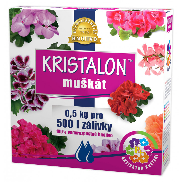 Kryštalické hnojivo Muškát 0,5 kg Kryštalické hnojivo Muškát 0,5 kg