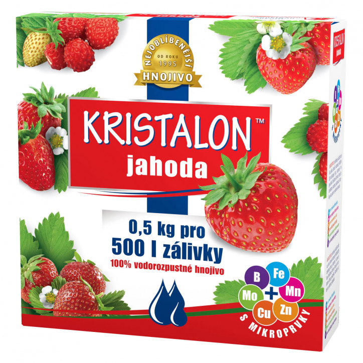 Kryštalické hnojivo Jahoda 0,5 kg Kryštalické hnojivo Jahoda 0,5 kg