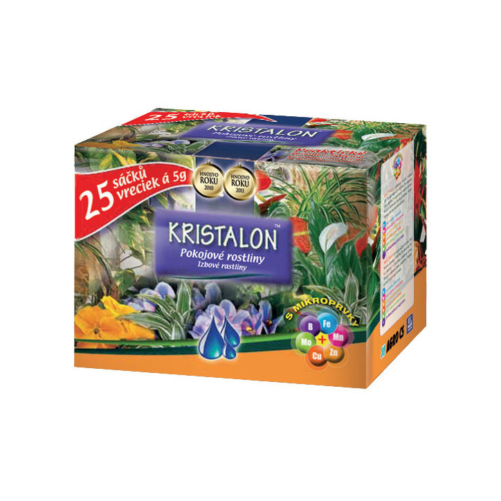 Kryštalické hnojivo Izbové rastliny 0,25 kg Kryštalické hnojivo Izbové rastliny 0,25 kg