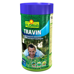 TRAVIN Trávnikové hnojivo s účinkom proti burinám 3v1, 0,8 kg