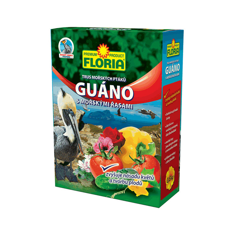 Guano s morskými riasami 0,8 kg