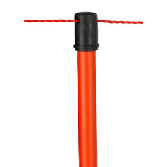 Sieť na elektrický ohradník 108 cm x 50 m oranžová