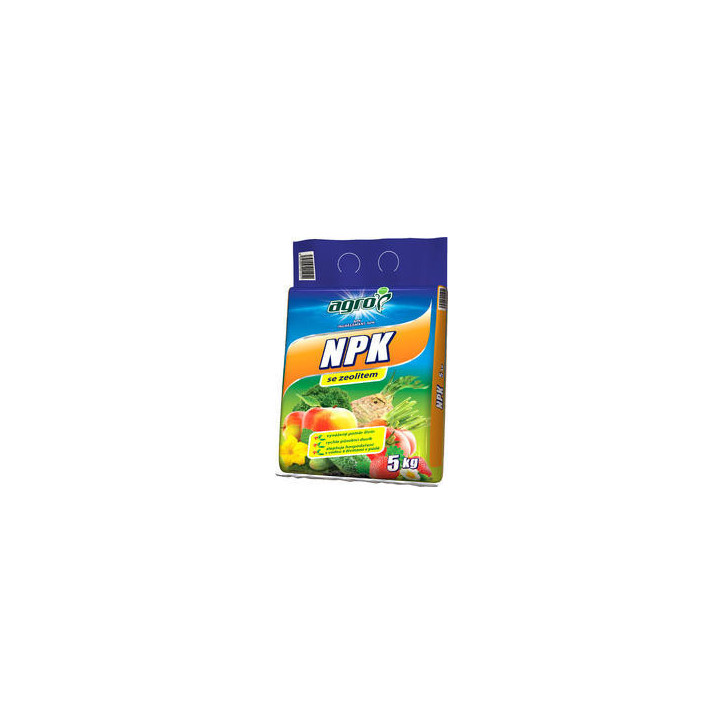 Univerzálne minerálne hnojivo NPK so zeolitom 5 kg Univerzálne minerálne hnojivo NPK so zeolitom 5 kg