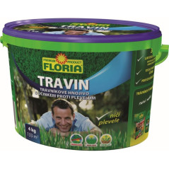 TRAVIN Trávnikové hnojivo s účinkom proti burinám 3v1, 4 kg