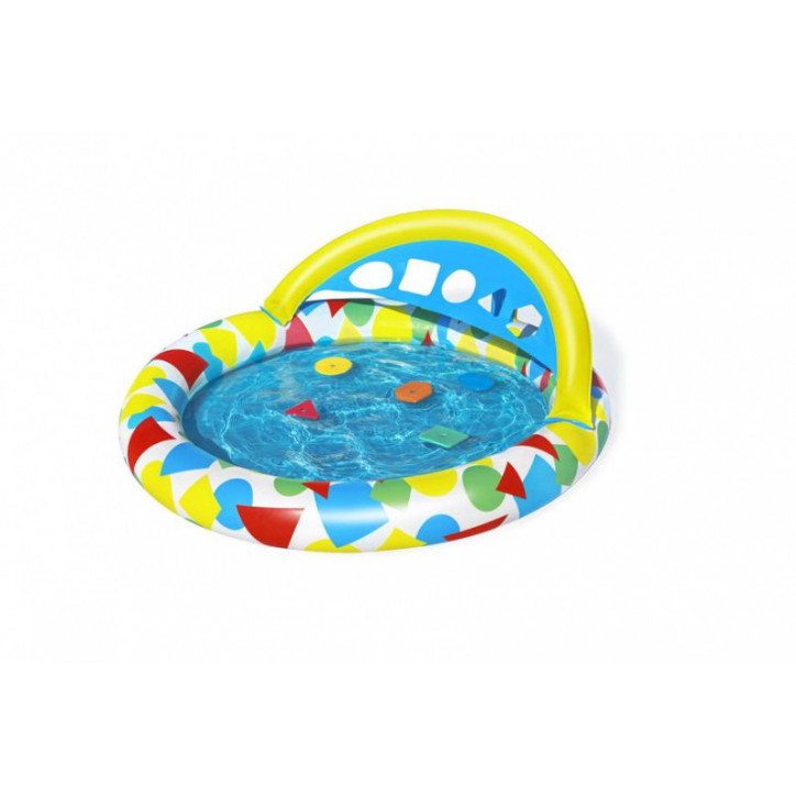 Detský nafukovací bazénik s vkladaním tvarov Splash&Learn 52378