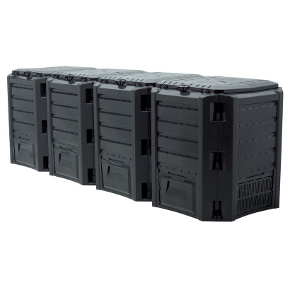 Prosperplast Kompostér Compogreen MODULE 1600 L čierny