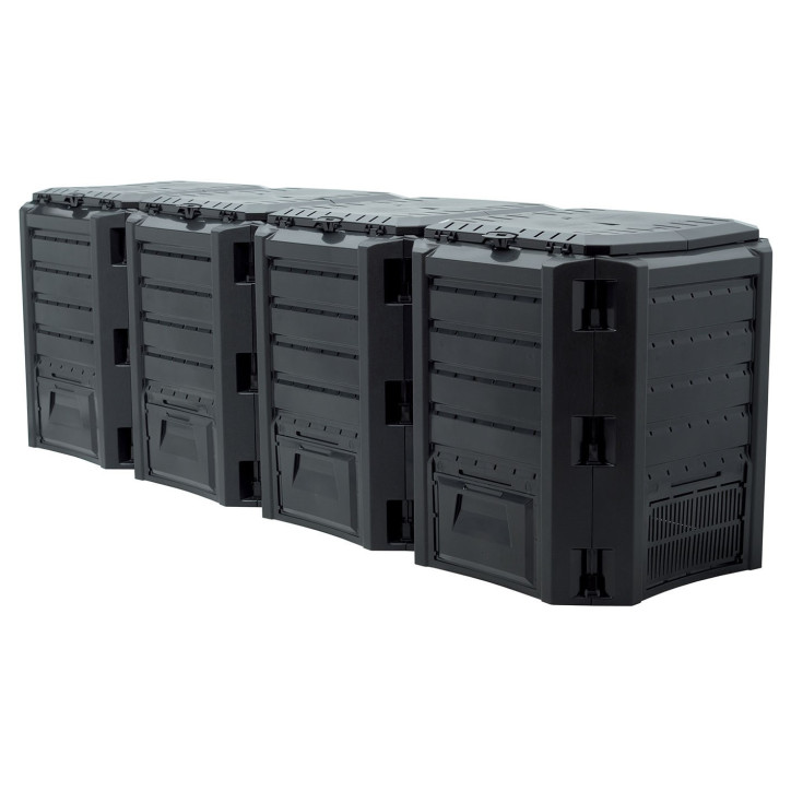 Kompostér Compogreen MODULE 1600 L čierny