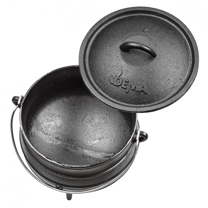 BBQ liatinový kotlík Madagaskar 6 litrov BBQ liatinový kotlík Madagaskar 6 litrov