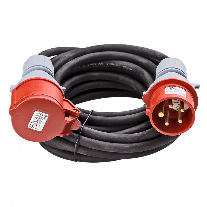 Predlžovací kábel IP44 H07RN-F 16A 5x1,5 mm2 10 m Predlžovací kábel IP44 H07RN-F 16A 5x1,5 mm2 10 m