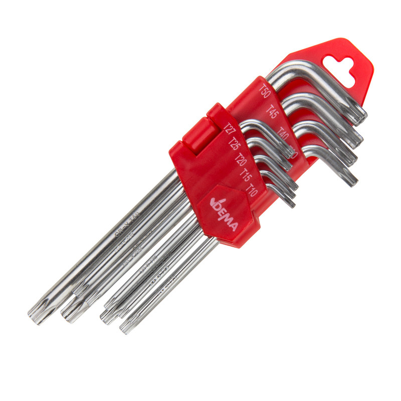 DEMA Torx kľúče, sada 9 ks DEMA Torx kľúče, sada 9 ks