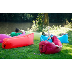 Nafukovací vak Lazy Bag Pink