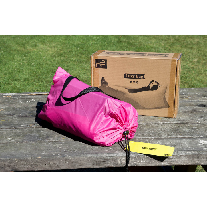 Nafukovací vak Lazy Bag Pink Nafukovací vak Lazy Bag Pink