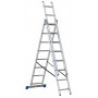 Rebrík G21 má maximálnu výšku 5,1 metra a každý jeho diel má 8 priečok. 3dielny rebrík môžete použiť ako rebrík, rebrík s vysunutým tretím dielom alebo rebrík pri vysunutí 2 dielov. Odnímateľný 3. diel sa dá použiť ako jednoduchý rebrík.
