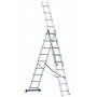 Rebrík G21 má maximálnu výšku 5,9 metrov a každý jeho diel má 9 priečok. 3dielny rebrík môžete použiť ako rebrík, štafle s vysunutým tretím dielom alebo rebrík pri vysunutí 2 dielov. Odnímateľný 3. diel sa dá použiť ako jednoduchý rebrík.