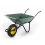 Fúrik G21 4029 vám ponúka plastovú korbu s objemom 65 litrov, nosnosť až 120 kg a široké nafukovacie koleso, s ktorého pomocou odveziete náklad odkiaľkoľvek. Skrátka všetko, čo potrebujete pre pohodlnú prácu na záhrade i na stavbe.