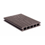 Terasová doska G21 vo farbe Dark Wood z WPC materiálu s rozmermi 2,5 x 14,8 x 300 cm je súčasťou komplexného podlahového systému G21. Systém je cenovo výhodný a spĺňa vysoké nároky na kvalitu.