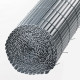 DEMA Clona na plot, bambusová rohož z PVC 100x500 cm, šedá