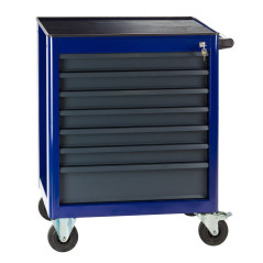 Dielenský vozík na náradie 7-zásuvkový Fernando, modrá-antracit