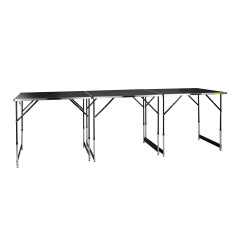 DEMA Tapetovacie stoly skladacie 3x1 m, 3 ks