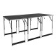 DEMA Tapetovacie stoly skladacie 3x1 m, 3 ks