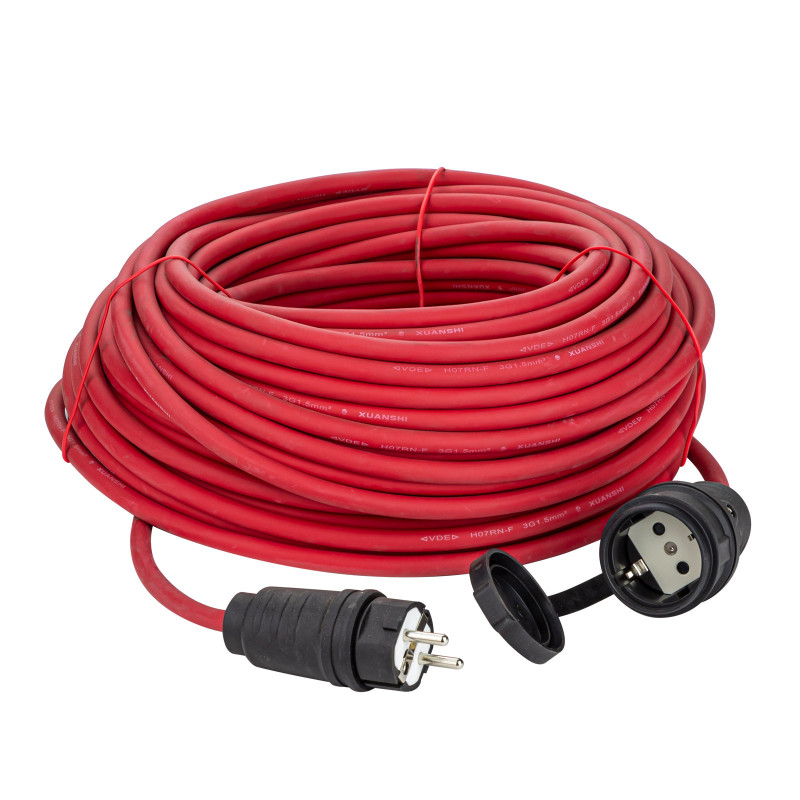 DEMA Predlžovací kábel IP44 H07RNF 16A 3x1,5mm² 40 m