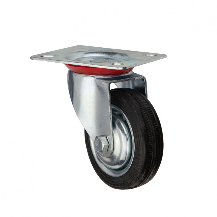 Gumové otočné koliesko 75 mm, do 50 kg Gumové otočné koliesko 75 mm, do 50 kg