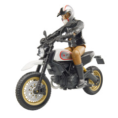 Bruder Motocykel Scrambler Ducati Desert Sled s jazdcom
