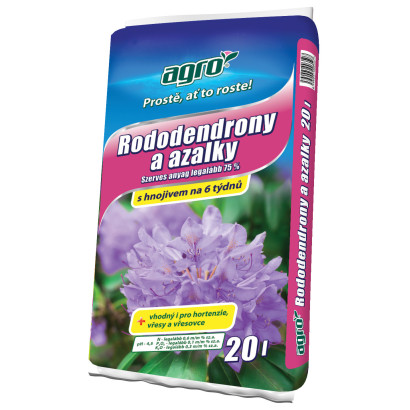 Substrát na azalky a rododendrony 20 L