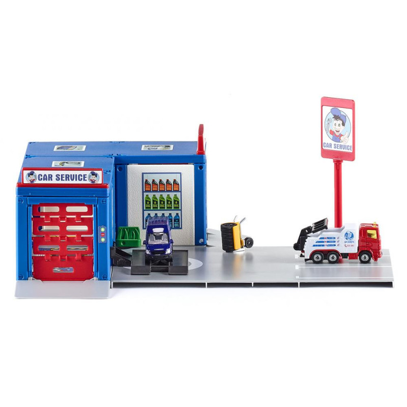 SIKU Autoservis, 37-dielna súprava / 5507