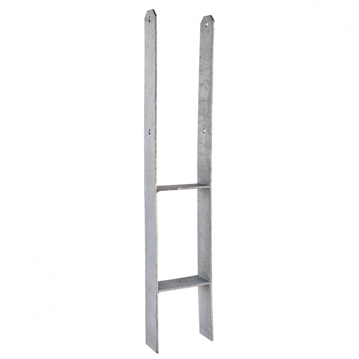 H-kotva na stĺpik 141x60x800 mm H-kotva na stĺpik 141x60x800 mm