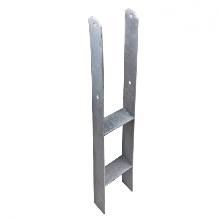 H-kotva na stĺpik 141x60x800 mm H-kotva na stĺpik 141x60x800 mm