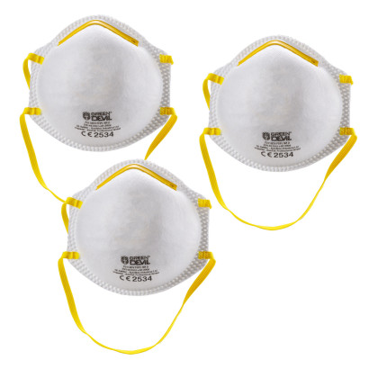 Ochranná maska proti jemnému prachu FFP1, 3 ks