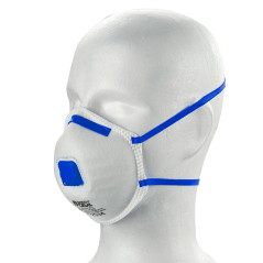 Ochranná maska proti jemnému prachu FFP2 s výdychovým ventilom, 3 ks