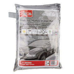 DEMA Ochranná plachta na auto, pologaráž pre sedan