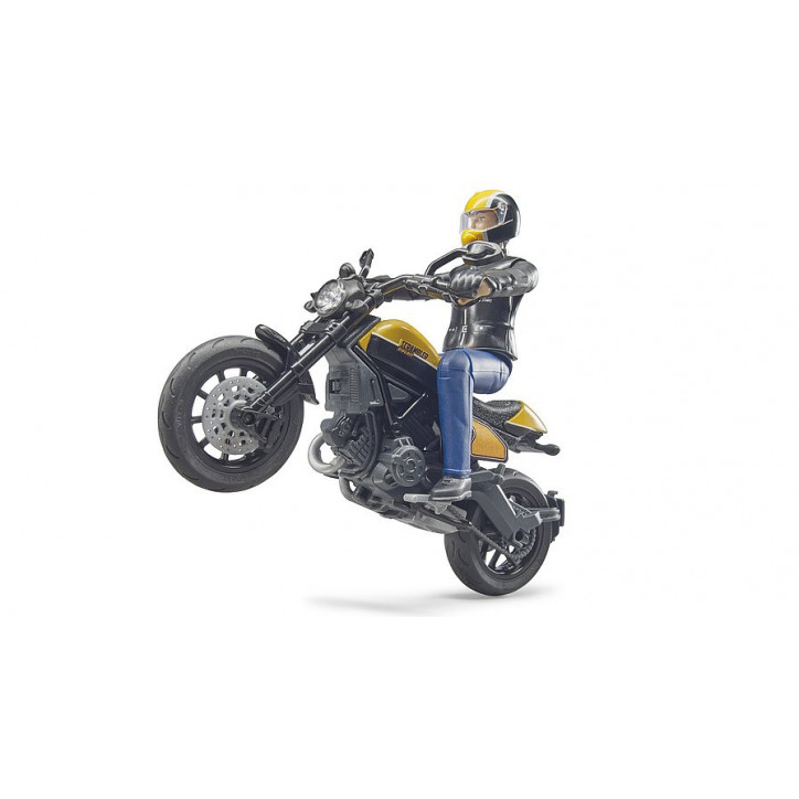Motocykel Ducati Scrambler Full Throttle s jazdcom 1:16 63053 Motocykel Ducati Scrambler Full Throttle s jazdcom 1:16 63053