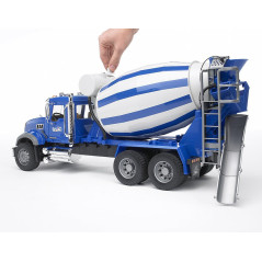 Nákladné auto MACK Granite domiešavač betónu 1:16 02814