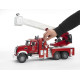 Hasičské auto MACK Granite s výsuvným rebríkom a vodným čerpadlom 1:16 02821