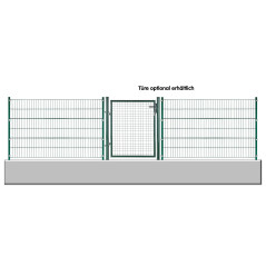 DEMA Kompletný plot so stĺpikmi 6x1,2 m, zelený