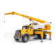 BRUDER 02818 Nákladné vozidlo MACK Granite so žeriavom Liebherr 1:16