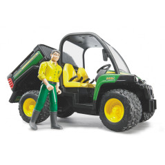 BRUDER 02490 John Deere Gator XUV 855D s figúrkou šoféra 1:16